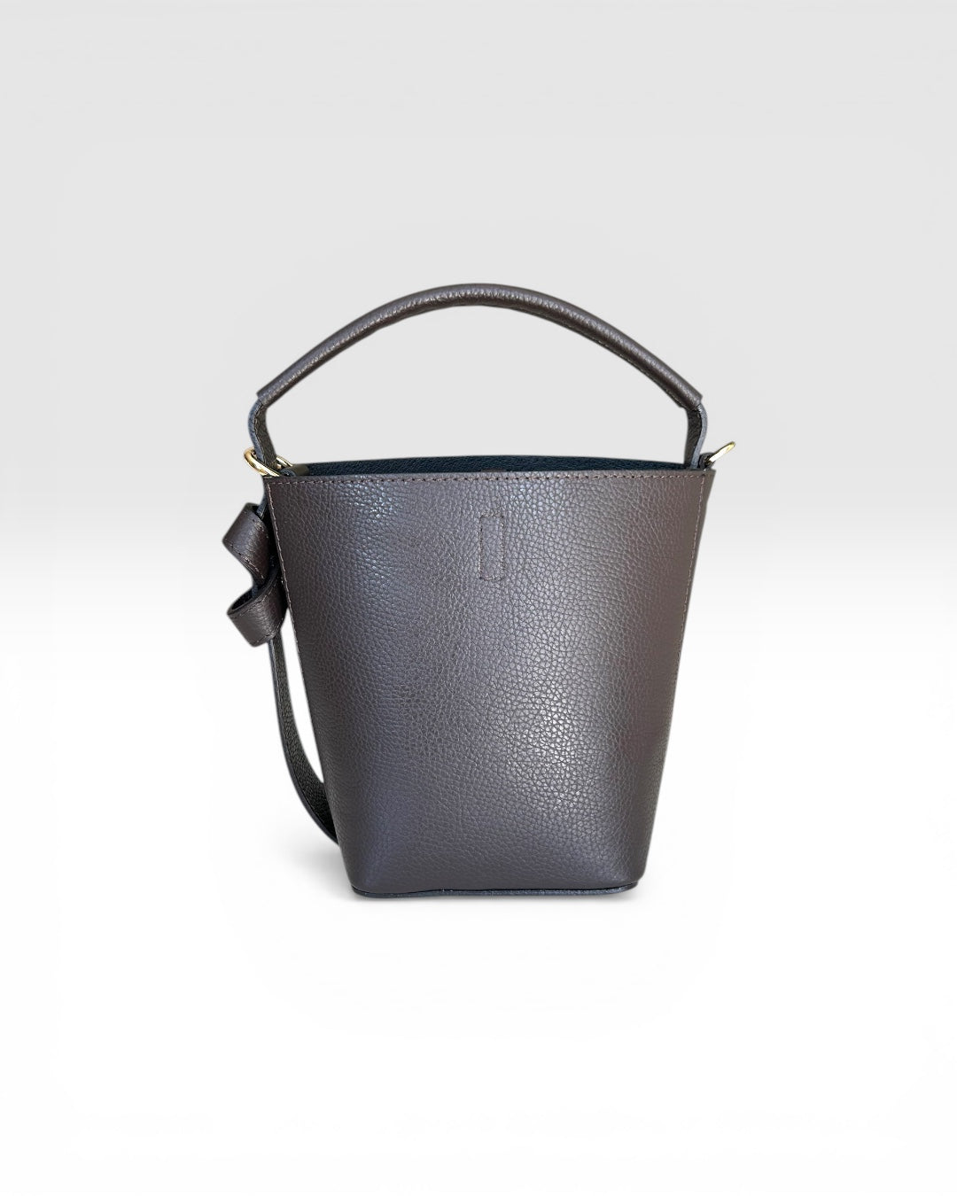 BORSA SECCHIELLO TWIST IN PELLE